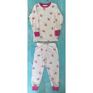 Coco Moon Hawaii Two Piece Plumeria PJS Size 12-18 Months